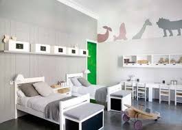 Jungenzimmer Grau Tierische Motive Wandtattoo Ideen Modernes Kinderzimmer Kinder Zimmer Kinderzimmer Gestalten