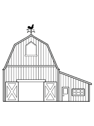 Horse Barn Coloring Pages The Barn Is Structures Used For Storage Of Agricultural Products Such As Hay Grain And Fruits Horse Barn Color Cool Coloring Pages