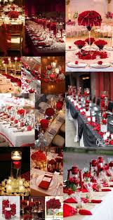 Red Gold Wedding Theme Traditional Summerweddingseries Spectacular Wedding Table Decorati Red Gold Wedding Gold Wedding Decorations Red Wedding Decorations