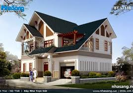 Mẫu thiết kế biệt thự, nhà vườn 1 tầng tân cổ điển, hiện đại, không gian cây xanh, cảnh quan. Thiáº¿t Káº¿ Biá»‡t Thá»± Nha VÆ°á»n 500 Nha VÆ°á»n Ä'áº¹p 1 2 Táº§ng