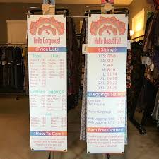 Llr Price List And Size Chart Clothes Flower Rack Banner Vinyl Banner With Metal Grommets Queue Club Leggings Unicorn Boutique Show Canopy