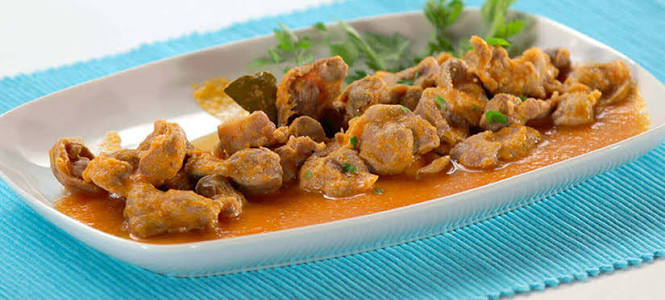 Braised Chicken Gizzards