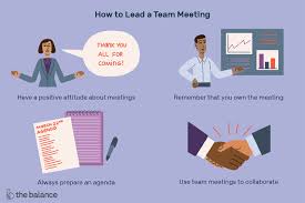 For example, a care team huddle may identify a problem with the location of a computer or the need to deflect patients away from the team due to reaching the limits of supply. How To Lead Effective Team Meetings
