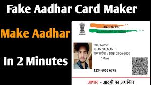 Changes you can make in aadhaar card online | image source: How To Make Fake Aadhar Card Fake Aadhar Card Maker App Fake Aadhar Card Kaise Banaye Youtube