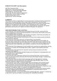 Executive Chef Job Description Job Title Executive Chef Department Food Beverage Dept Reporting To Food Chef Job Description Chef Jobs Job Description