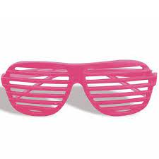 Shutter Shades Novelty Fun Shades Neon Pink As Worn By Kanye West Great For Parties This Years Must Have Accessory Gre Neon Pink Neon Orange Pink Costume