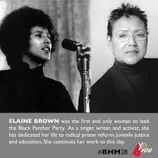 Maybe you would like to learn more about one of these? Elaine Brown Everymonthisblackhistorymonth Black History Month Black History Black Panther Party