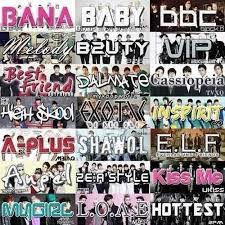 Kpop Fandom Names Kpop Fandom Names Kpop My Love
