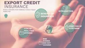 Trade credit insurance, business credit insurance, export credit insurance, or credit insurance is an insurance policy and a risk management product offered by private insurance companies and governmental export credit agencies to business entities wishing to protect their accounts receivable. Fin323 Export Credit Insurance By Farah Atiqah