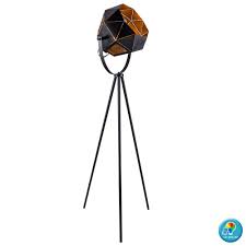 Rgb Led Stativ Stehleuchte Metall Schwarz Gold Hohe 160 Cm Etc Shop
