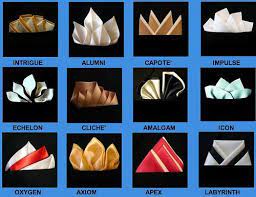 Now that you know 9 pocket square folds, you can play around with different styles. 72 Ways To Fold A Pocket Square Pocket Square Styles Pocket Square Folds Pocket Square