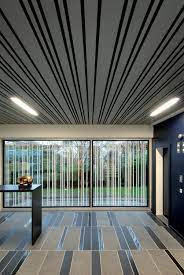 Where a ceiling is required to protect the structural integrity of the building, hunter douglas ceilings offer a range of practical and tested solutions with regards to fire resistance and fire stability. Metal Ceiling Multi Panel Architonic