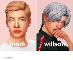 The sims 4 memphis hair by okruee | sims 4, sims 4 hair male, sims. Mark Willson Hair By Vevesims Sims 4 Hair Male Sims Hair Sims 4 Characters