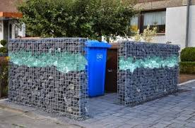 Die Personalisierte Gartengestaltung Gabionen Backyard Landscaping Designs Fence Design Backyard Landscaping