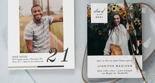 Available in 110 or 120 pound card stock or in glossy or matte photo paper and envelopes are included in shipment. Unique Graduation Announcements Invitations Magnetstreet