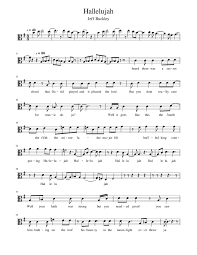 Hallelujah from handels messiah easy violin and cello duet with piano accompaniment. Hallelujah Viola Solo Sheet Music For Viola Solo Musescore Com