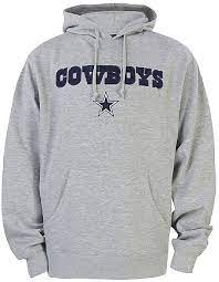 Dallas Cowboys Mens Grey Crowell Pullover Screened Hoodie Sweatshirt Grey Hoodie Hoodies Sweatshirts