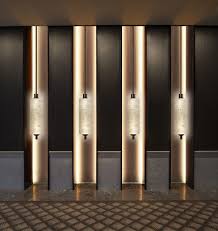 Pin By Candy0116 On Lighting Corridor Design Niche Design Lobby Design