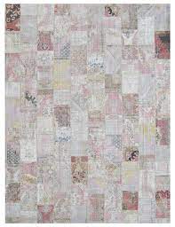 Handgeknüpfter / traditionell orientalischer teppich. Patchwork Teppich 600 X 400