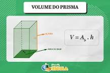 Volume do prisma: como calcular, fórmula, bases - Brasil Escola