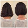 Part the trimmed area from the rest of your hair with a razored thick line and flip your hair on the other side. 1