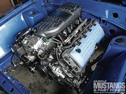 Our Coyote Coupe Starts To Come Together With Ford Racing Performance Parts Coyote Crate Engine And Cont Ford Mustang Classic Notchback Mustang Mustang Engine