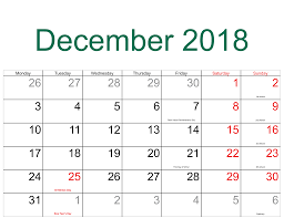 December 2018 Calendar With Holidays Printable Holiday Calendar Printable November Calendar June Calendar Printable