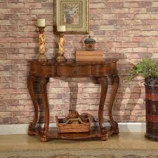 Make your home feel a lot more complete by introducing this gorgeous lexa half round console tables. Half Moon Console Tables Free Shipping Over 35 Wayfair