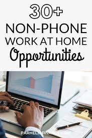 30 Best Legit Non Phone Work From Home Jobs Work From Home Jobs Extra Money Make Money Writing