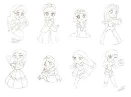 Printable coloring pages for saint patricks day. Chibi Manga Disney Princess By Madmoiselleclau On Deviantart Disney Princess Coloring Pages Disney Princess Colors Princess Coloring Pages