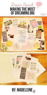 The Sorority Secrets Make The Most Of Dreaming Big This 2014 Madeleine Dream Board Dream Vision Board Vision Board Sample