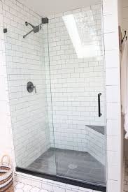 Subway Tile Shower Farmhouse Shower White Subway Tile Shower Shower Floor Tile
