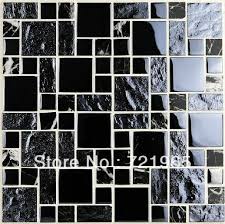 Black glass mosaic diamond gray marble wall tiles plated silver & blue crystal backsplash tile. Stainless Steel Mosaic Tile Backsplash Ssmt007 Black Glass Mosaic Tiles Swimming Pool Ti Mosaic Tile Backsplash Glass Mosaic Tiles Glass Mosaic Tile Backsplash