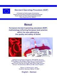 94% on average in 2018). Manual European Standard Operating Procedure Sop Manualzz