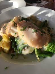 Check spelling or type a new query. Lightly Smoked Cod In Sauce With Roast Potatoes And Spinach Perfect Picture Of Les Platanes Poilhes Tripadvisor