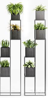 This stand is great for plants with hanging flowers. 3d Models Plant Plant 33 Indoor Plants House Plants Decor Patio Garden Design