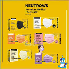 This pack of face masks are comfortable, easy to breathe through, and include a moldable nose bridge, so the mask fits your face better. Neutrovis Premium Medical Face Mask For Sensitive Skin Extra Soft 50pcs