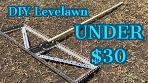 Diy Lawn Leveling Tool For Under 30 Youtube Lawn Leveling Diy Lawn Lawn Work