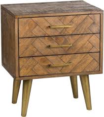 Cheapest price for white bedside tables. Hill Interiors Havana Brown And Gold Bedside Table Cfs Furniture Uk
