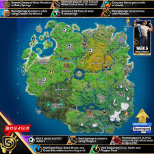 The major the third location where players can find planes in fortnite is north of pleasant park. Fortnite Chapter 2 Season 2 Week 5 Challenges Cheat Sheet Video Games Blogger