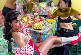 PROTEST STATEMENT MARIS Racal marked her birthday with a mannequin-inspired  photoshoot, pairing it with a witty caption that doubled as a protest  slogan: "It's my birthday today. Ang wish ko lang ay