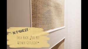 Fenster und türen eines gebäudes prägen den stil und den charme eines hauses. Diy Ikea Pax Tur Mit Wiener Geflecht Youtube