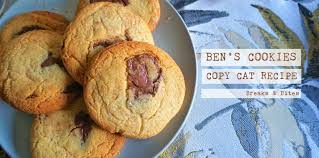 In Memory Of Ben S Cookies We Used To Eat Alot In Dubai They Are Big Chunky Chewy And Delish Ben S Cookies Chocolate Cookie Recipes Chocolate Chunk Cookies
