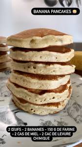 Cooking Micheline On Instagram Banana Pancakes Des Pancakes Extra Moelleux Fluffy A Souhait Et Mega Epais Moelleux Pancakes Extra Moelleux Pancakes