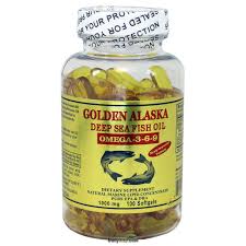 Golden Alaska Deep Sea Fish Oil Omega 3 6 9 1000 Mg 100 Sg Dha Epa Deep Sea Fish Oil Fish Oil Sea Fish