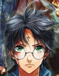 Epic Anime Style Harry Potter Fan Art Appears Harry Potter Anime Harry Potter Sketch Harry Potter Art Drawings