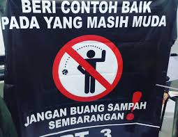 Keput1han saya semakin hilang setelah mengamalkan nenas batu !! Poster Jangan Buang Sampah Lakaran