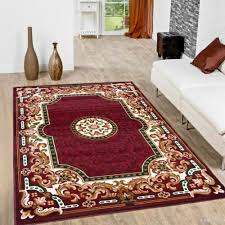 Living room 5x7 area rugs. Buy Rugs Area Rugs Carpets 8x10 Rug Oriental Floral Large Living Room 5x7 Red Rugs Online In Indonesia 133010067268