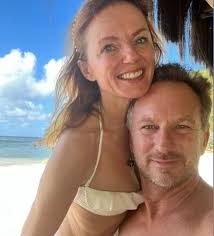 Geri Halliwell holds 'crisis talks' over Christian Horner's text leak  turmoil: 'Fragile' Spice Girl didn't want to meet her F1 boss husband but  was 'talked into it by his family'