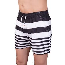 mens swim trunks board shorts bathing suits elastic waist drawstring summer